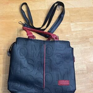 Black and Red Handbag